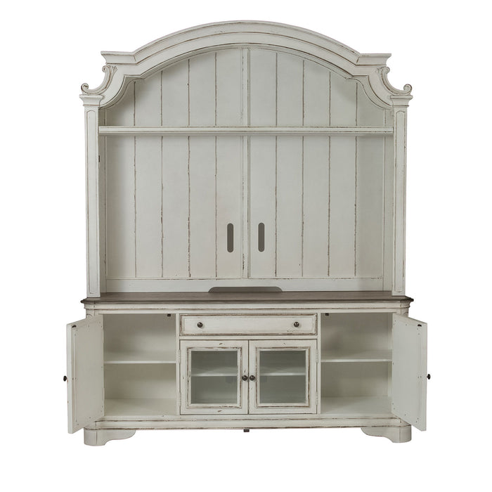 Magnolia Manor - Entertainment Center - White