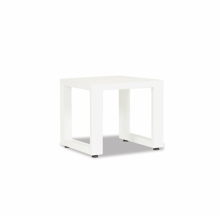 Newport - End Table - White