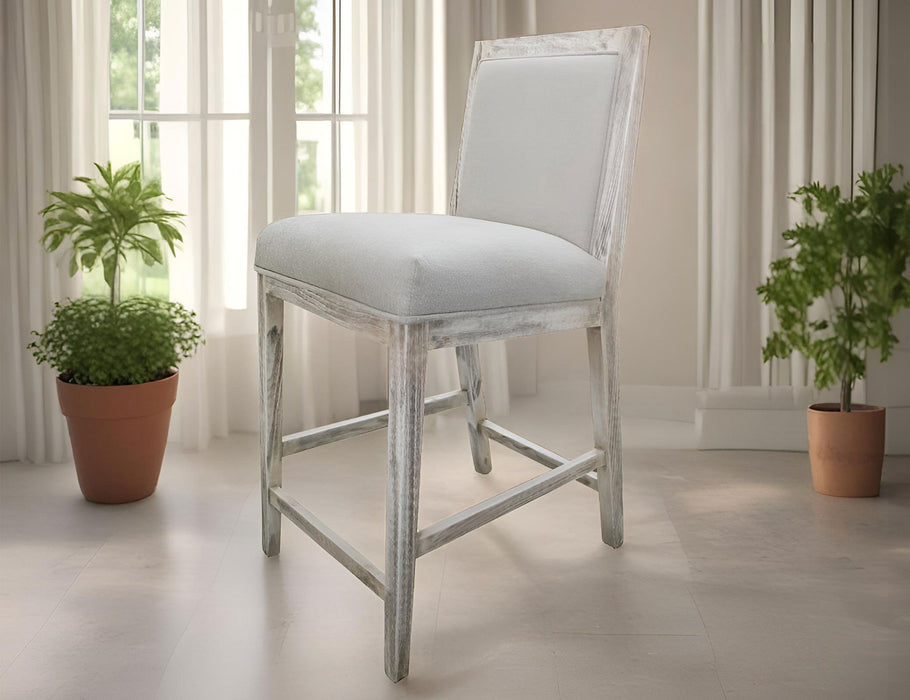 Sahara - Barstool  - Pearl Silver