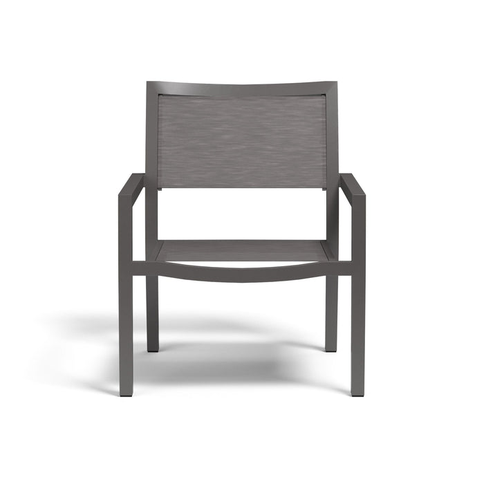 Vegas - Stackable Sling Club Chair - Graphite