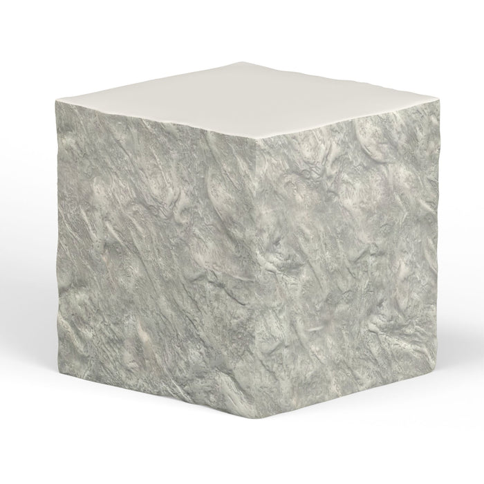 Bazaar - Antique End Table - Stone