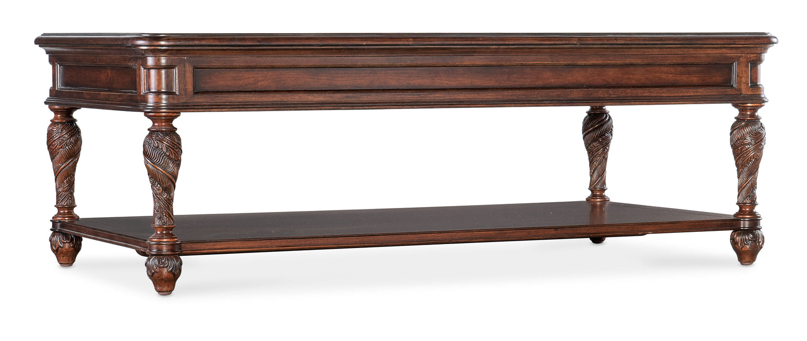 Charleston - Rectangle Cocktail Table - Dark Brown