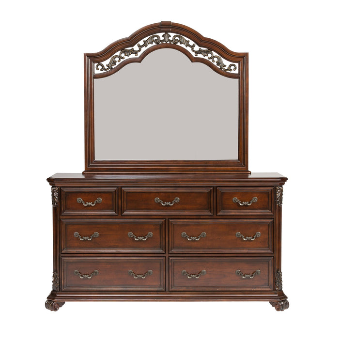 Messina Estates - Poster Bed, Dresser & Mirror