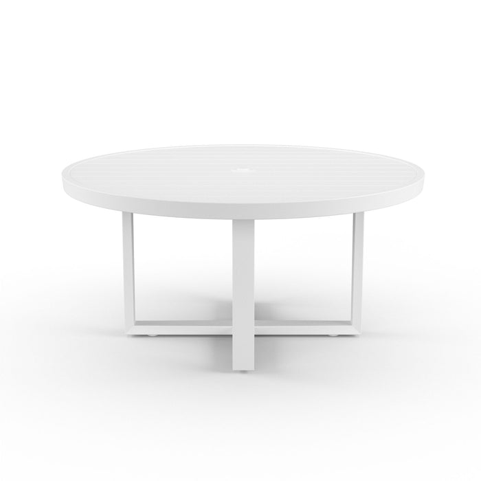 Newport - Round Dining Table - White