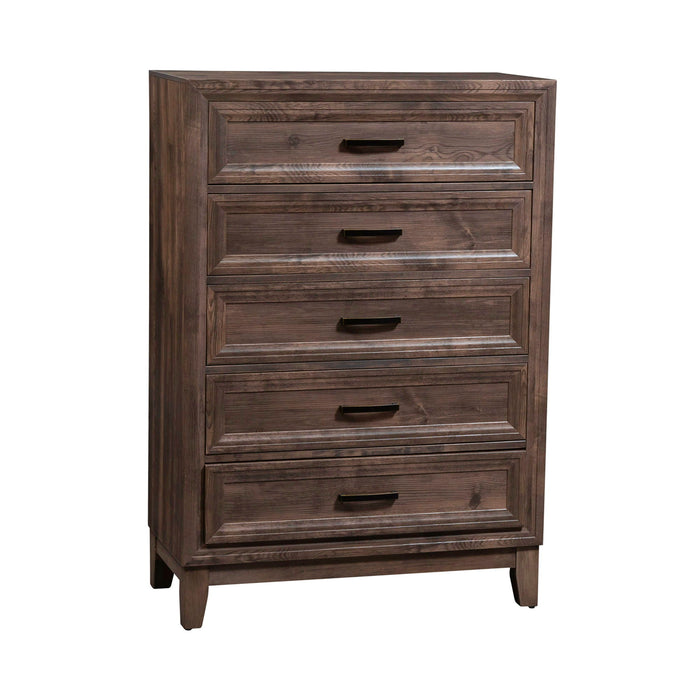 Ridgecrest - 5 Drawer Chest - Light Brown