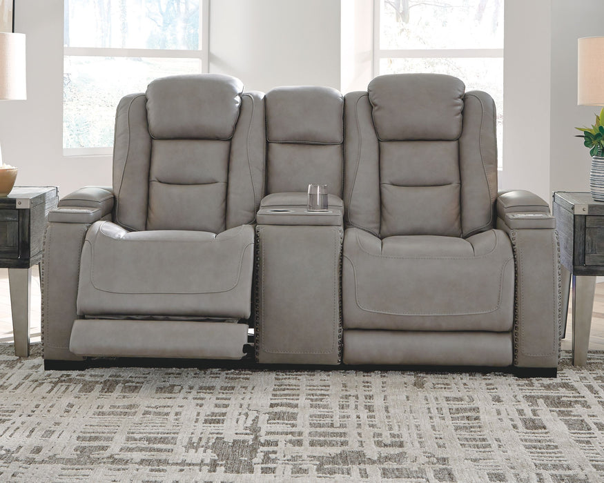 The Man-Den - Power Reclining Loveseat