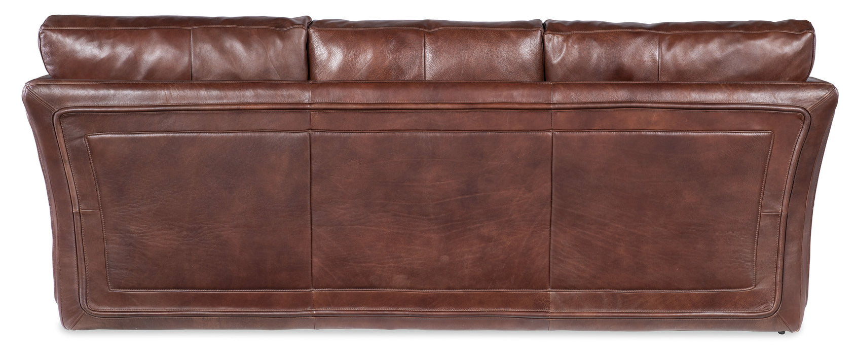 SS - Woodstock 3-Seat Sofa - Brown