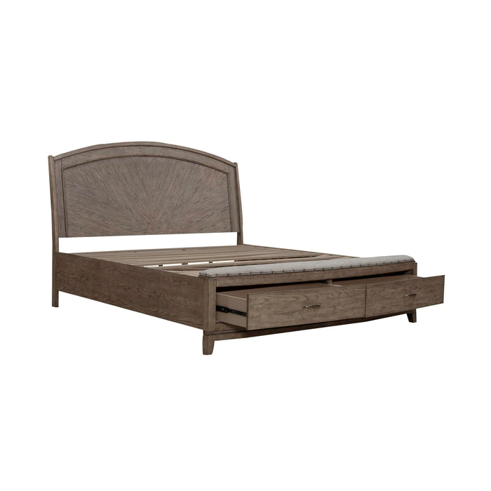 Avalon - Panel Storage Bed