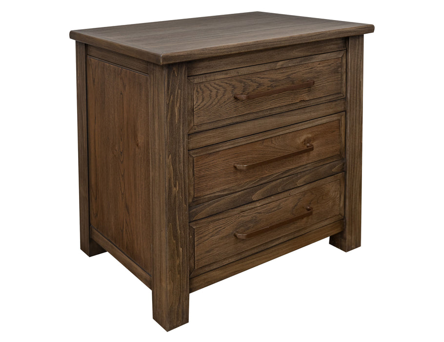 Novus Lodge - Nightstand - Walnut Brown