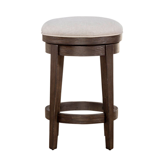 Mill Creek - Console Swivel Stool - Dark Brown