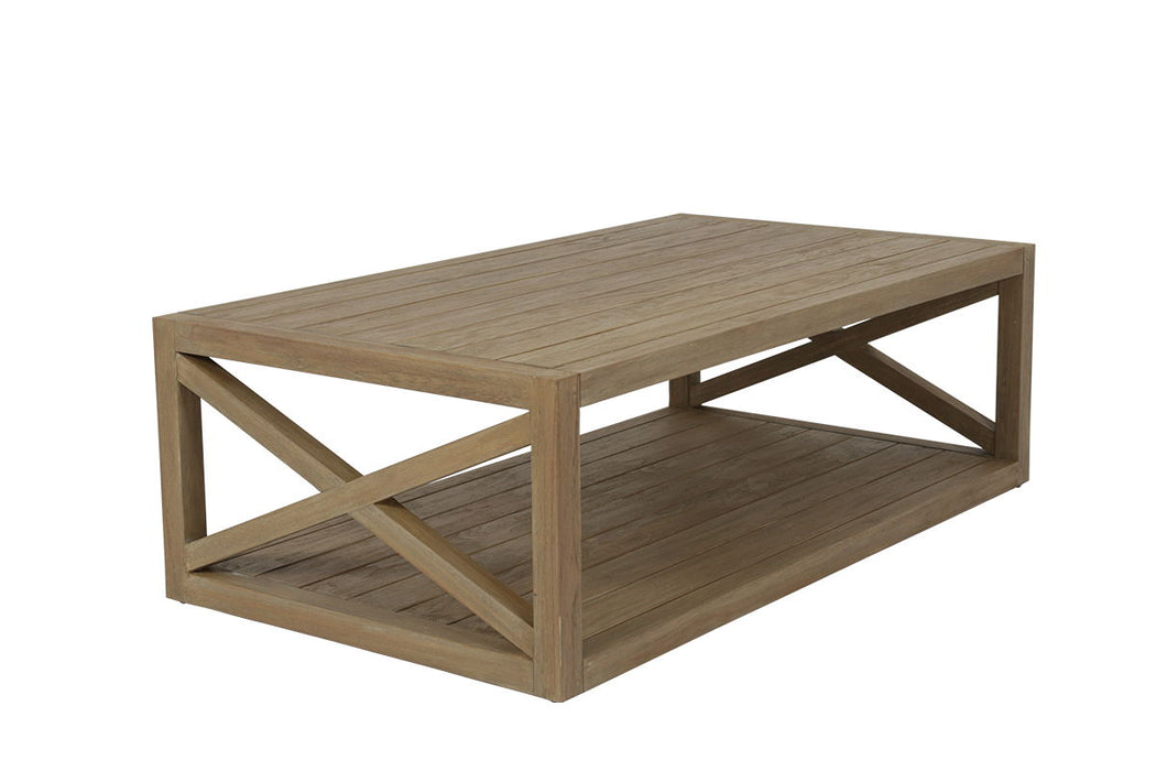 Coastal Teak - X Coffee Table - Teak