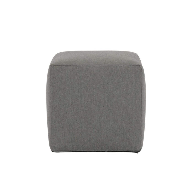 Bazaar - Pouf Cube In Heritage Granite - Granite