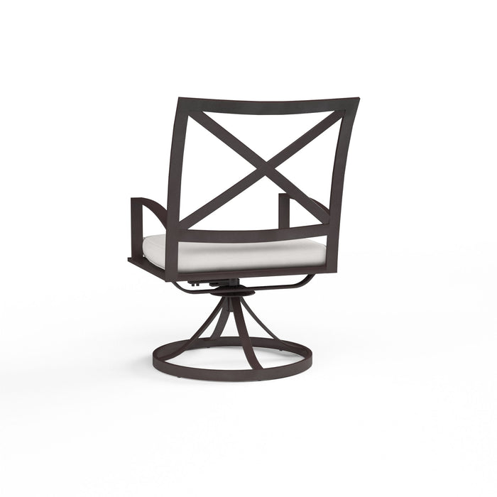 La Jolla - Swivel Dining Chair - Espresso