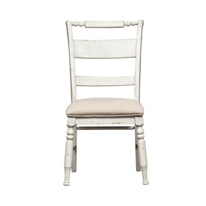 Whitney - Slat Back Side Chair - White