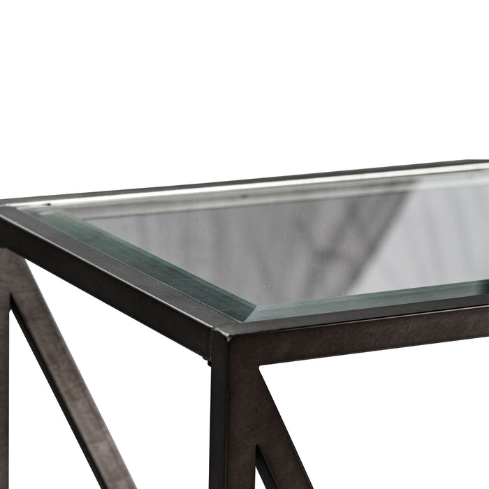 Arista - Rectangular Cocktail Table - Dark Gray