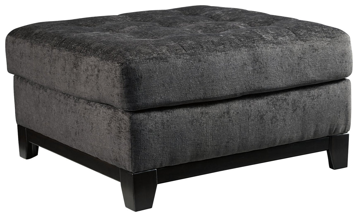 Reidshire - Steel - Oversized Accent Ottoman