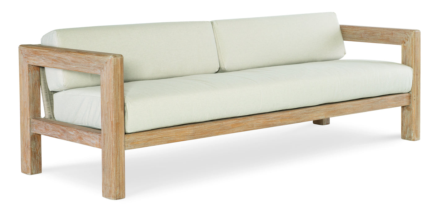 Sedona - Sofa In Canvas, No Welt - Teak