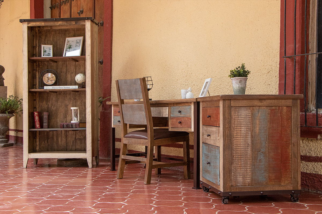 Antique - Bookcase - Multicolor