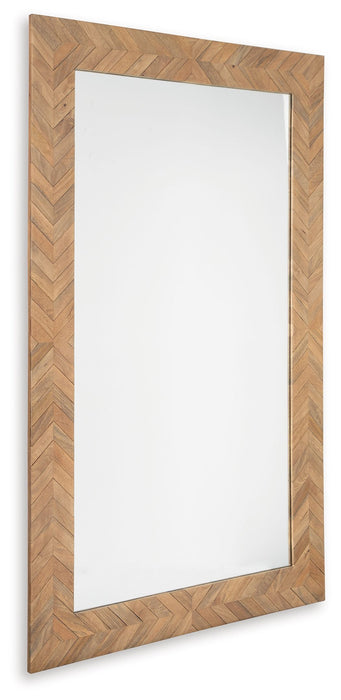 Waylane - Brown - Floor Mirror