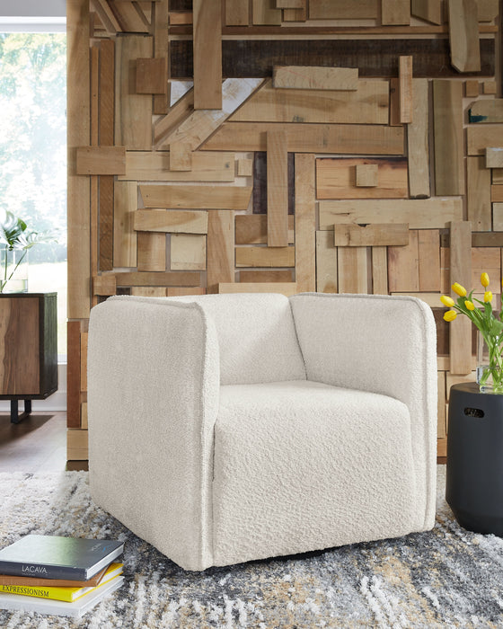 Lonoke - Gray - Swivel Accent Chair