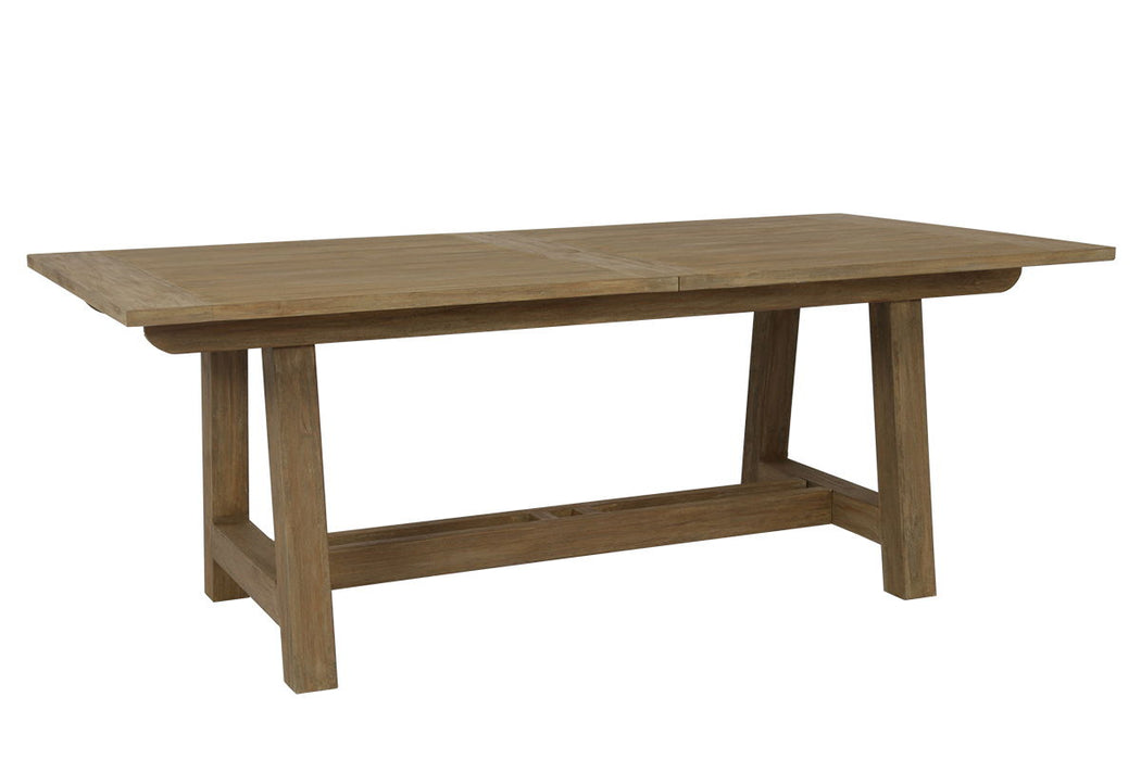 Coastal Teak - Dining Table With Leaf Extension - Teak