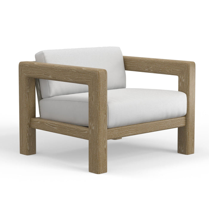 Sedona - Club Chair In Canvas, No Welt - Teak