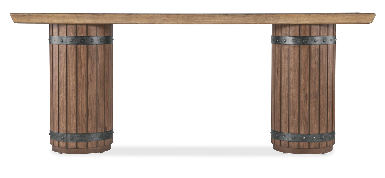 Vineyard Row - Console Table - Dark Brown