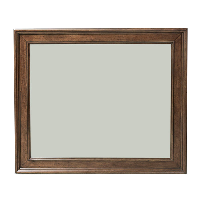 Rustic Traditions - Dresser & Mirror - Dark Brown