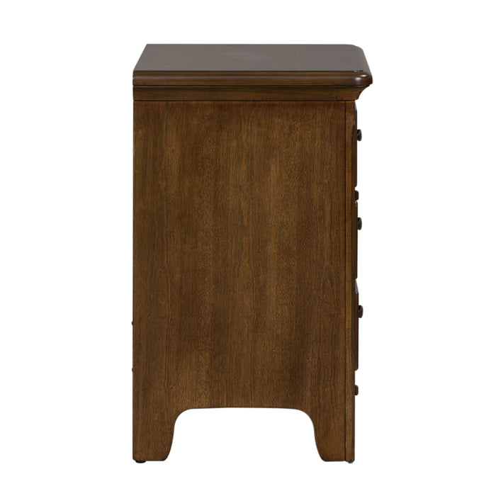 Saddlebrook - Nightstand - Dark Brown