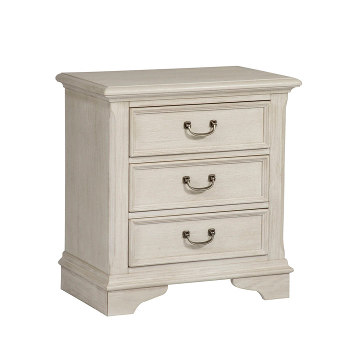 Bayside - 3 Drawer Nightstand - White