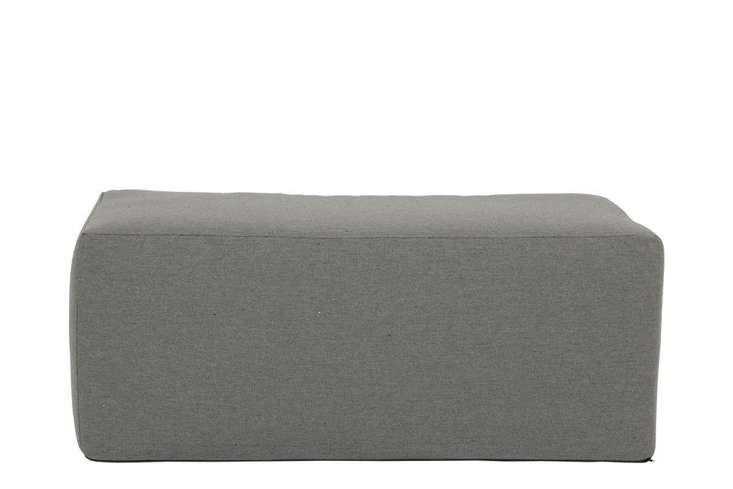 Bazaar - Rectangle Coffee Table/Ottoman In Heritage - Granite