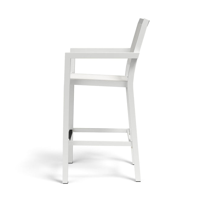 Naples - Sling Bar Stool - White