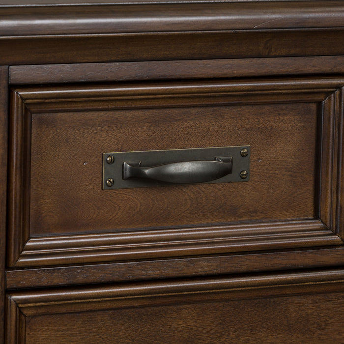 Saddlebrook - 6 Drawer Chest - Dark Brown