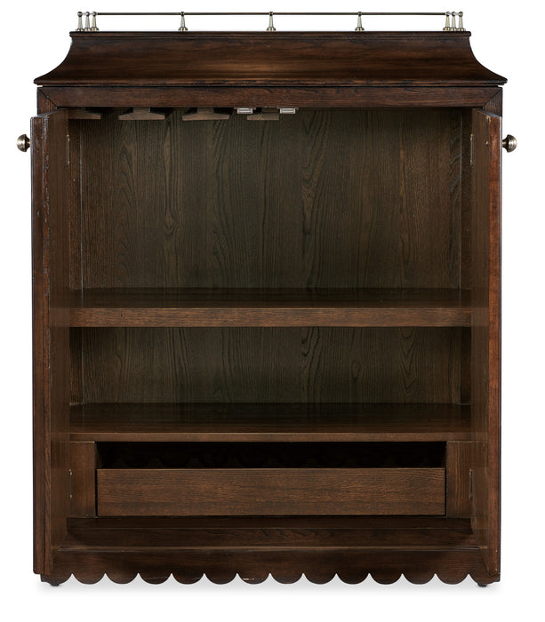 Commerce And Market - Dukes Bar Cabinet - Dark Brown