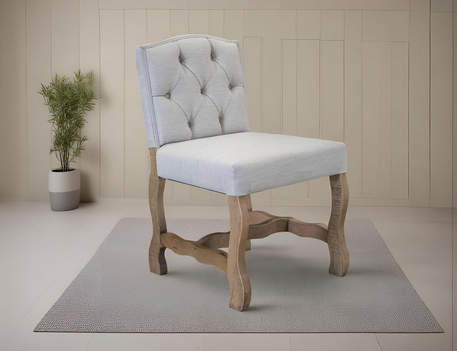 Marquez - Chair  - Brown & Ivory