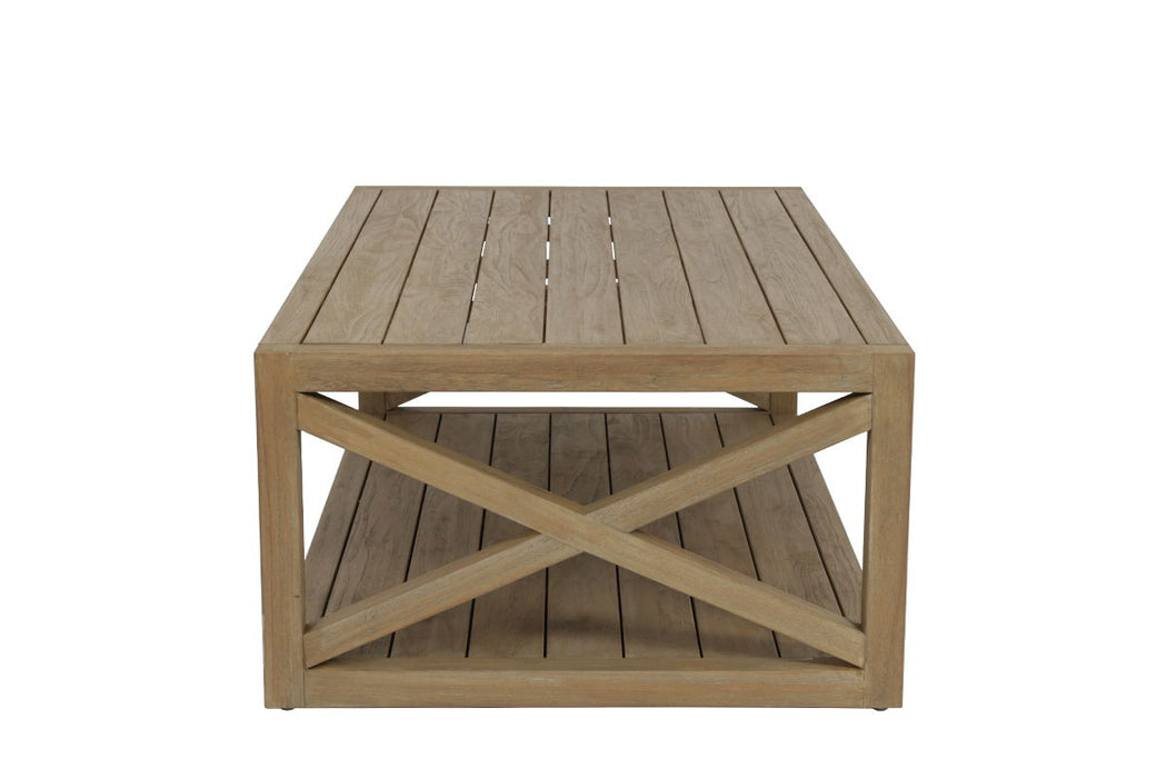 Coastal Teak - X Coffee Table - Teak