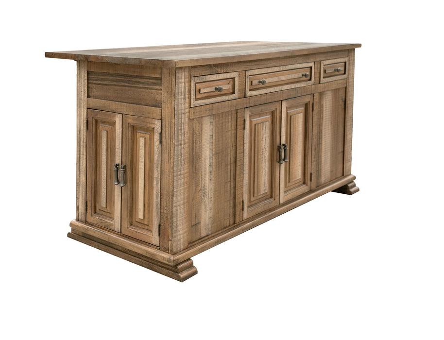 Marquez - Kitchen Island - Two Tone Light Brown