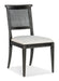 Charleston - Upholstered Seat Side Chair  - Black Capital Discount Furniture Home Furniture, Furniture Store