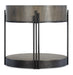 Commerce and Market - Skyline Side Table - Dark Brown Capital Discount Furniture Home Furniture, Furniture Store