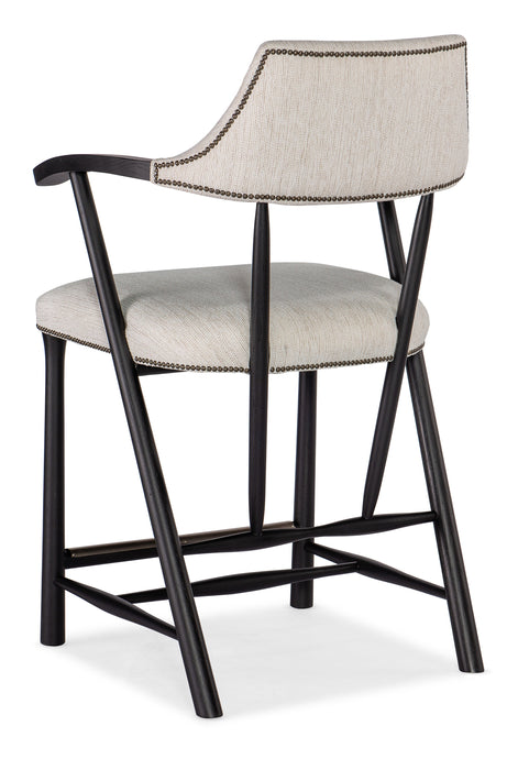 Linville Falls - Stack Rock Counter Stool - Black Capital Discount Furniture Home Furniture, Furniture Store