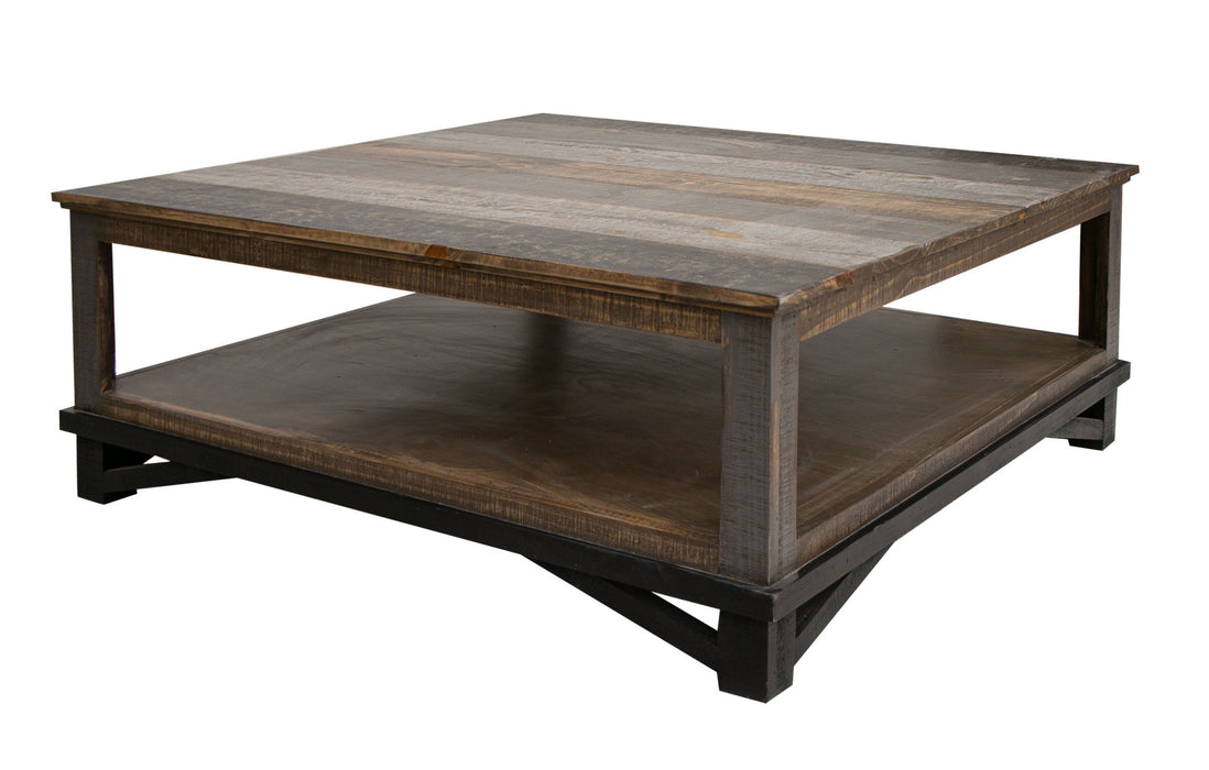 Loft Brown - Cocktail Table - Gray And Brown Capital Discount Furniture Home Furniture, Furniture Store