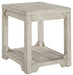 Fregine - Whitewash - Rectangular End Table Capital Discount Furniture Home Furniture, Furniture Store