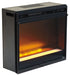 Entertainment - Black - Fireplace Insert Glass/Stone Capital Discount Furniture Home Furniture, Furniture Store