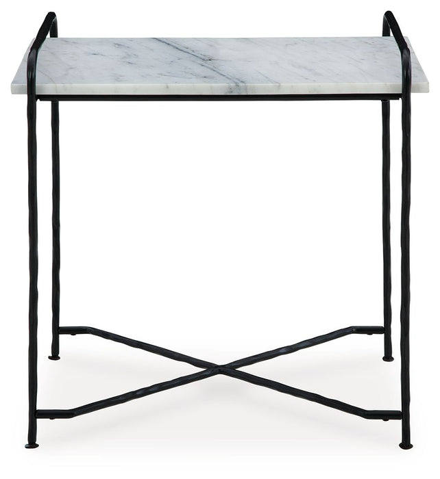 Ashber - White / Black - Accent Table Capital Discount Furniture Home Furniture, Furniture Store