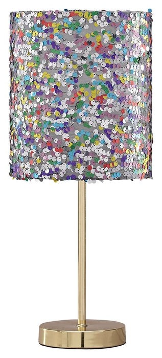 Maddy - Purple - Metal Table Lamp Capital Discount Furniture Home Furniture, Furniture Store