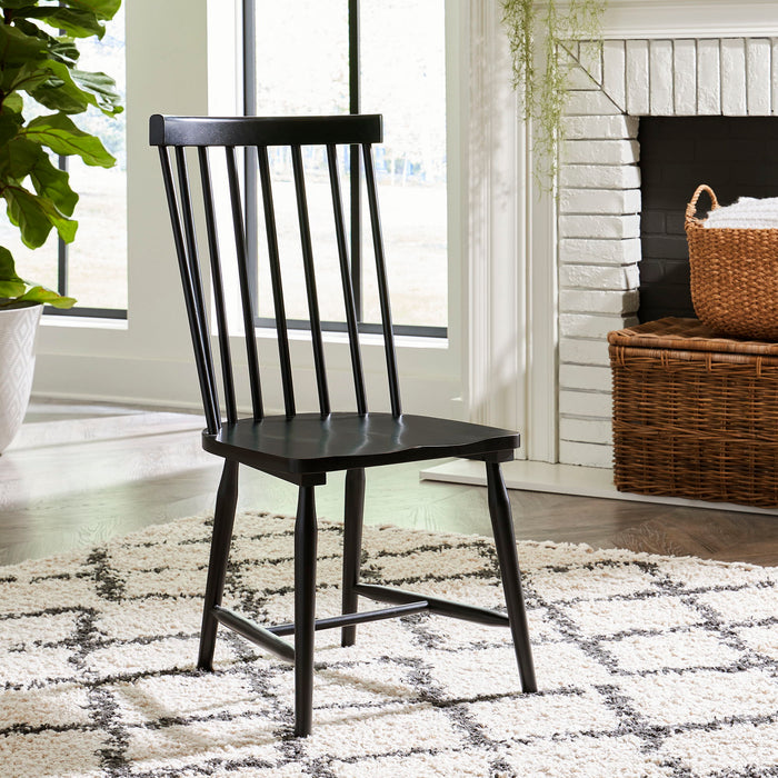 Capeside Cottage Spindle Back Side Chair Capital Discount