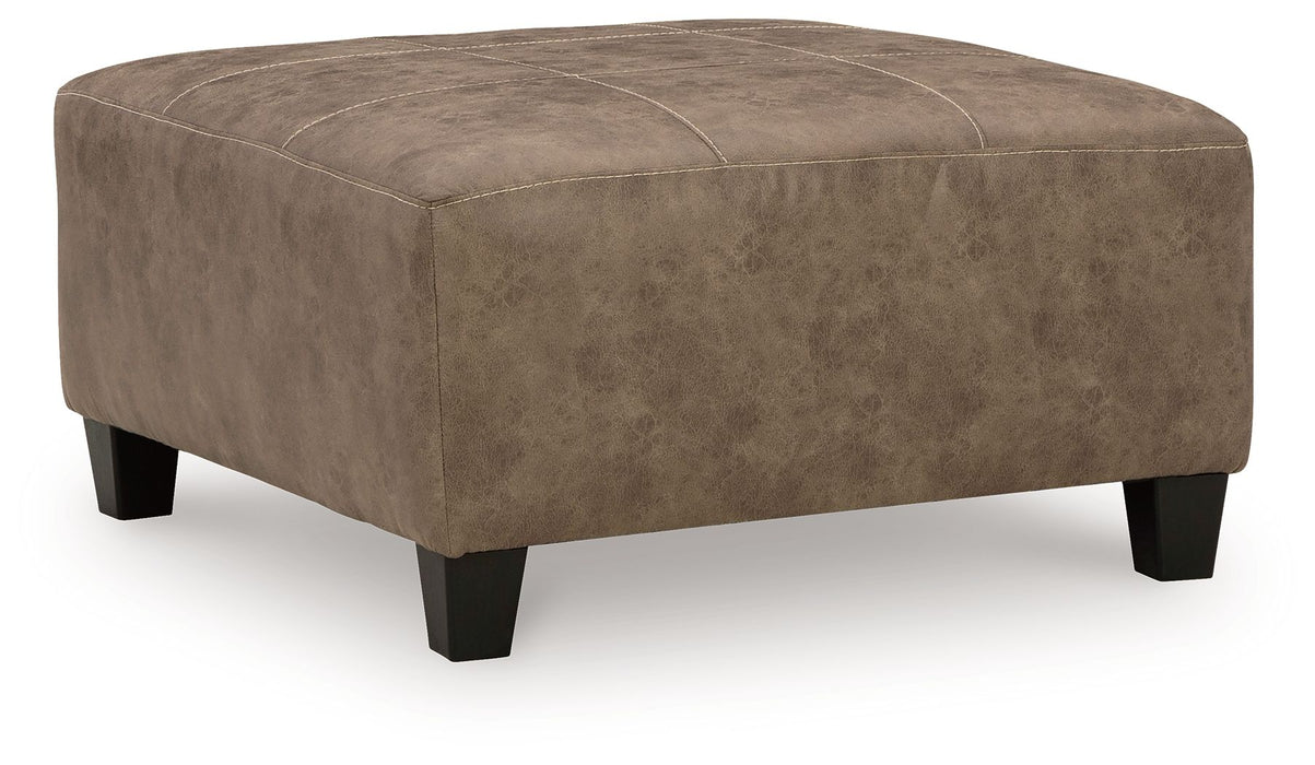 Navi - Fossil - Oversized Accent Ottoman Capital Discount Furniture Home Furniture, Furniture Store