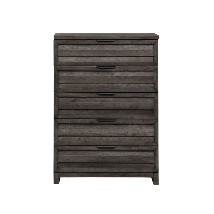 Tanners Creek - 5 Drawer Chest - Dark Gray Capital Discount Furniture Home Furniture, Furniture Store