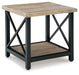 Bristenfort - Brown / Black - Rectangular End Table Capital Discount Furniture Home Furniture, Furniture Store