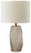 Taylow - Gray - Glass Table Lamp Capital Discount Furniture Home Furniture, Furniture Store